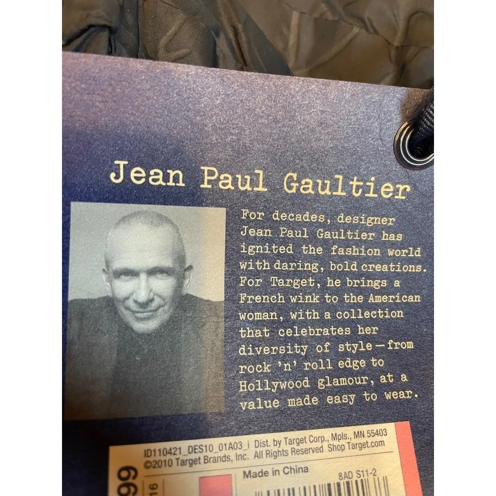 Jean Paul Gaultier for Target strapless textured
